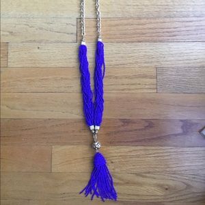 Lilly Pulitzer Blue Beaded Necklace